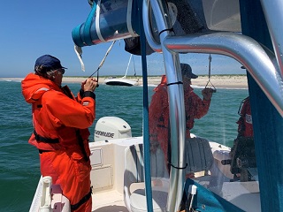  distress call we responded to off of Monomoy