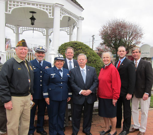 Amityville represented at Veteran's Day Ceremony