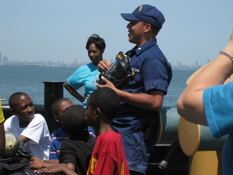 May, 2015 – Fleet Week – members of flotilla 4-2 participated in ship tours on CG Cutter