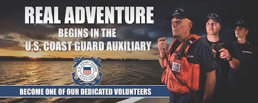 USCG Aux Real Adventure Poster Banner