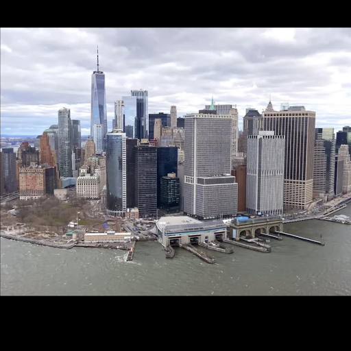 Coast Guard Battery Building Location Aerial View