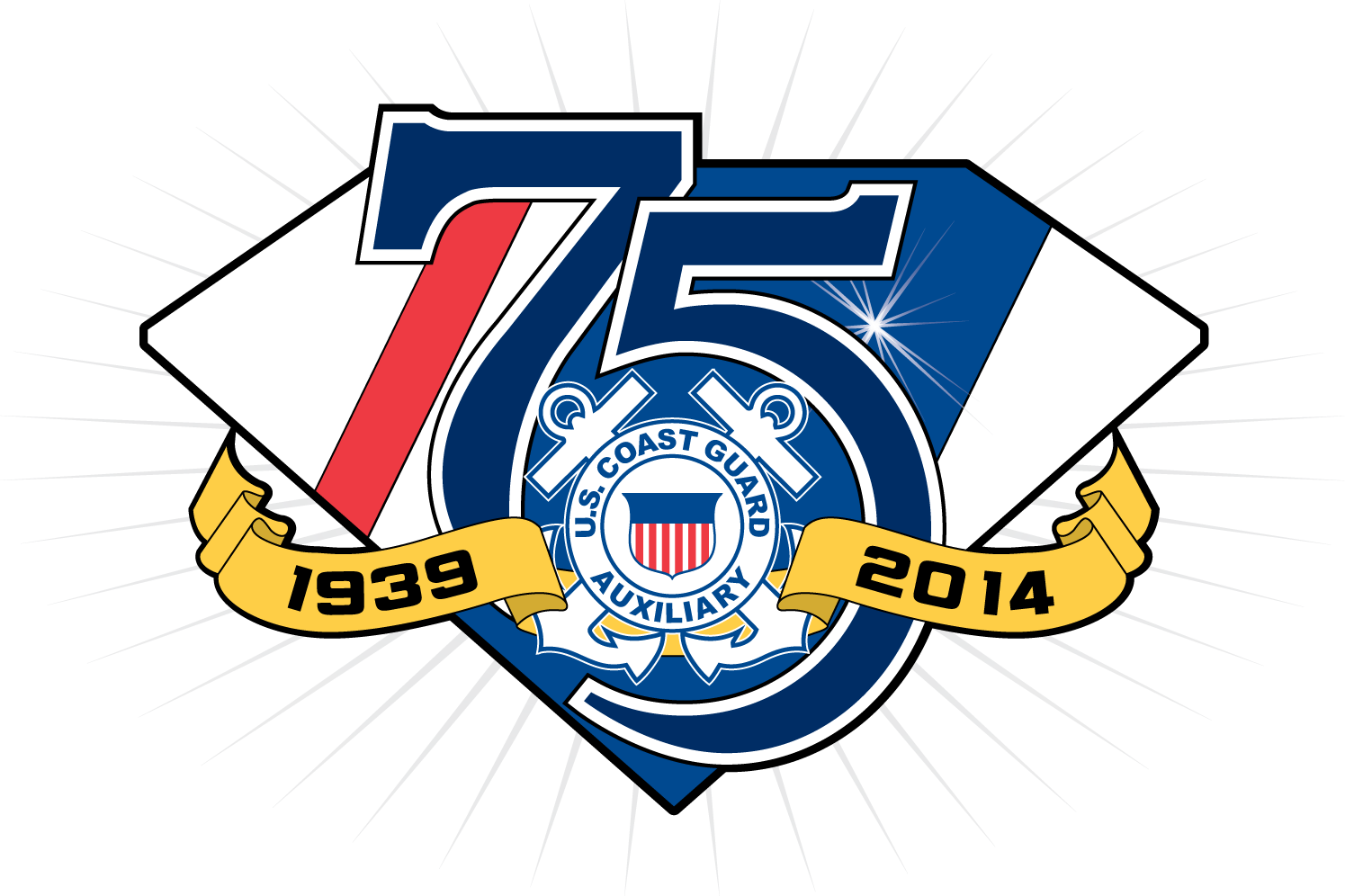 75 years anniversary logo