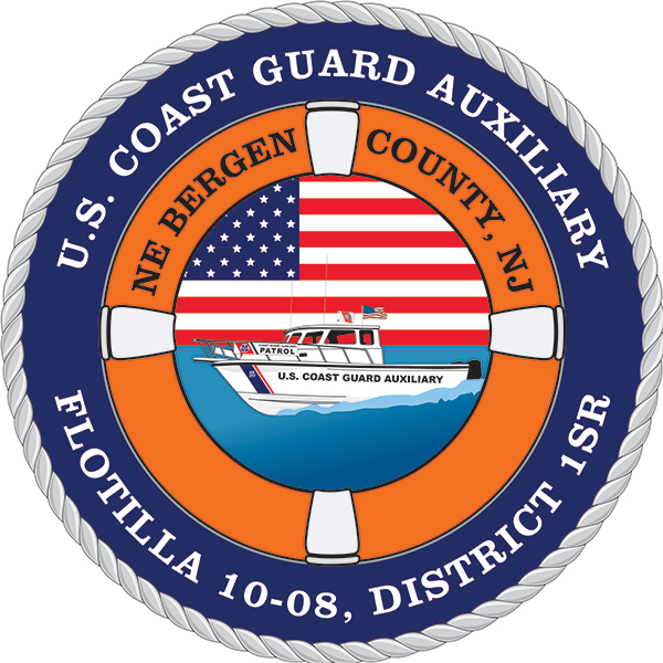 Official Seal of Flotilla 10-8, District 1SR
