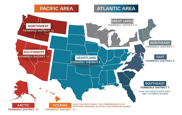 USCG Districts