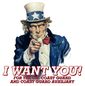 Uncle Sam wants you for the USCG Auxiliary