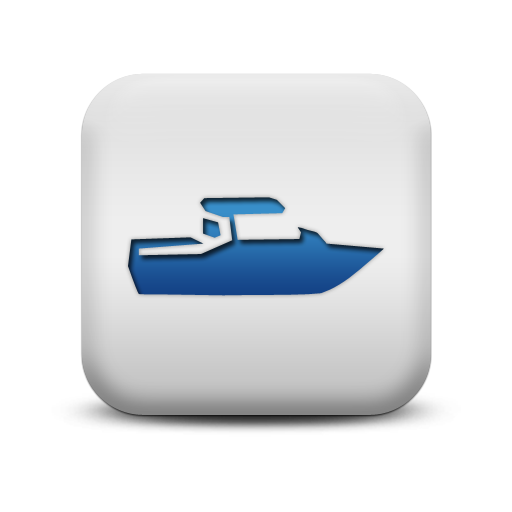 Boat logo button