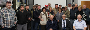 Instructors seated in the front row (l-r) Dick Stevenson, John Wallo, Andy Smith. Standing in background are class members Andrew Bell, Valerie Faden, Glen Faden, Janet Henderson, Daniel Henderson, Robert Hoffman, Charles Kelminsky, Linda Sue Lett, Mark Lubenstein, Bob Malone, Mike McClellan, Christopher Palmer, Dave Peoples, Paul Reid, Earl Rentz, Wanda Rentz, Patricia Sipe, Dennis Sipe, donald Sherow, Sandy Sherow, Thomas Sprigle, Stephen Strappelli, Jimmy Szymanski, Jeanne Walsh, Barry Weighall