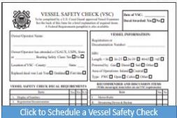 Vessel Safety Check Form