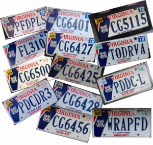 FL 3-10 member License Plates