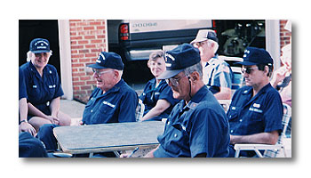 C.G. Auxiliarists Enjoying Fellowship C.G. Auxiliarists Enjoying Fellowship