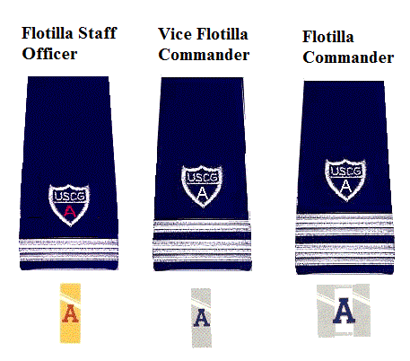 image of Flotilla level shoulder boards insignia