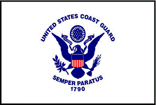 The Coast Guard Standard flag