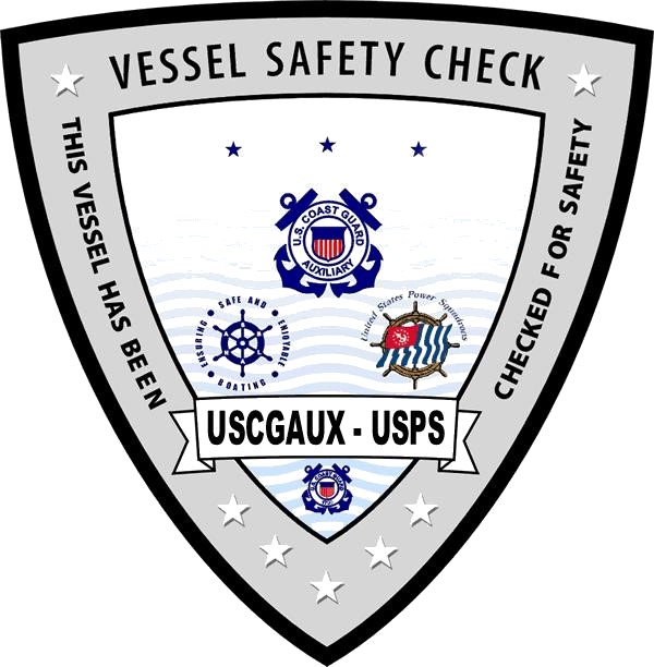 Vessel Safety Check Sticker