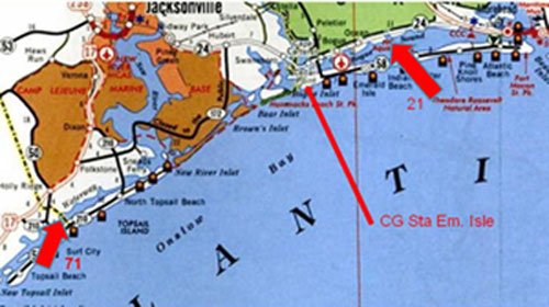 Intracoastal Waterway Depth Chart