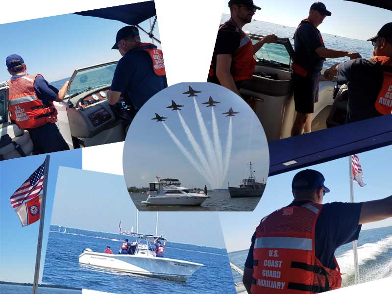 Flotilla 54-24-03 Activity photo collage