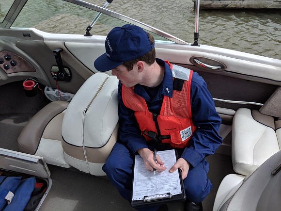 Vessel Safety Check in Progress