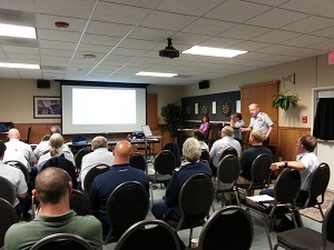 All Crew and Coxswains and those seeking to be qualified have to participate in an annual operations workshop.