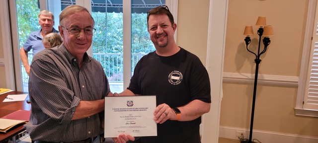 Chris Parrish Received Recognition in Program Visitation