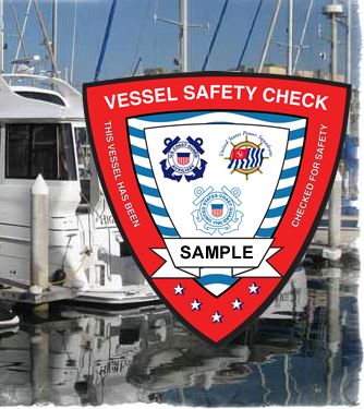 vessel safety decal