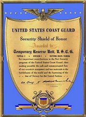 SECURITY SHIELD OF HONOR