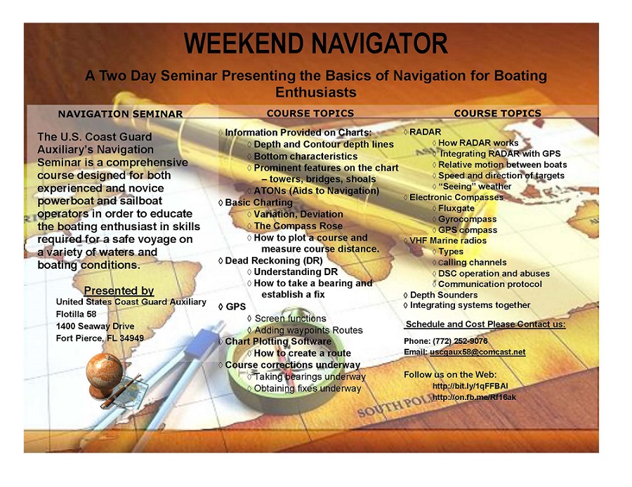 Weekend Navigator Seminar