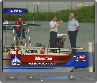 Flotilla 75 FSO-PA Appearing on TV Spot