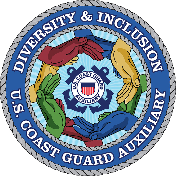 USCGAux Diversity and Inclusion Logo