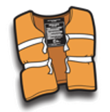 An example of a boat safety vest