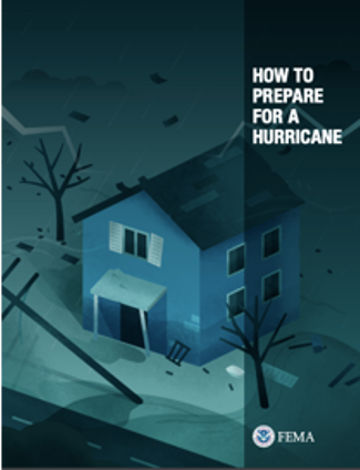 This is the cover page of the FEMA plan for hurricanes