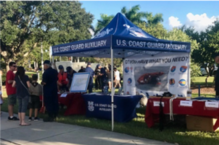 Flotilla holds public events to teach the public about safe boating