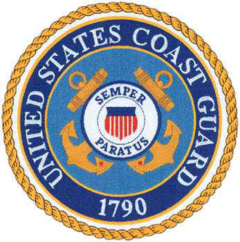 Coast Guard logo representing our origin in 1790