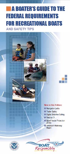 The cover for federal regulations for recreational boating