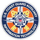 U.S. Coast Guard Auxiliary Information Technology logo