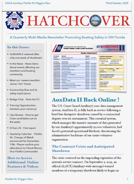 Hatchcover Newsletter