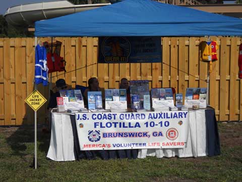 SAFE BOATING WEEK AUX DISPLAY