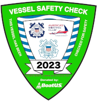2023 Vessel Safety Check Sticker