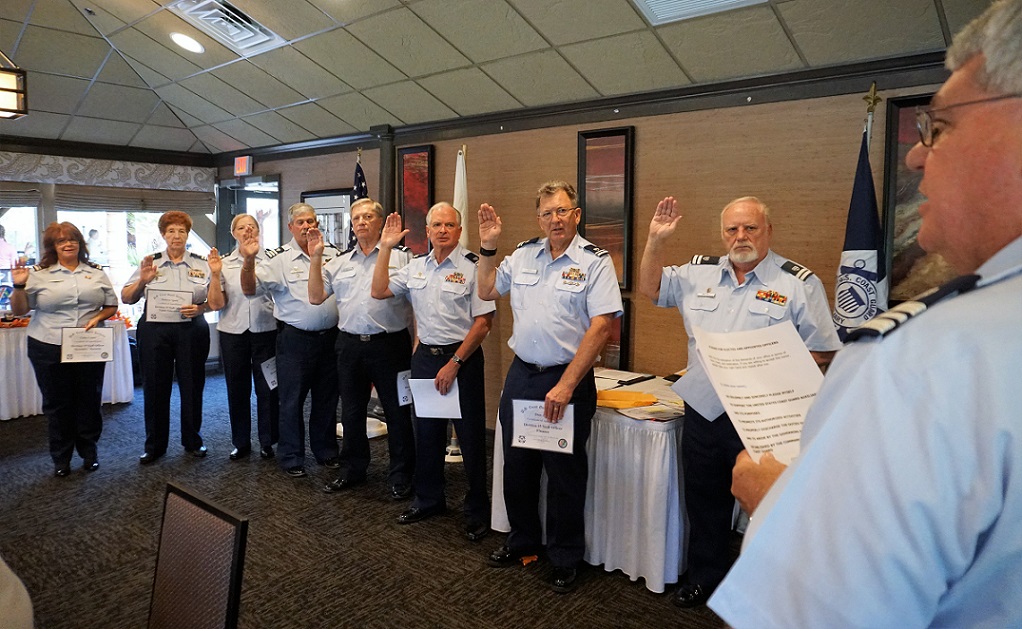 Swearing in of the 2018 Division staff officers