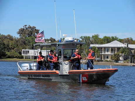 Station Yankeetown training patrol