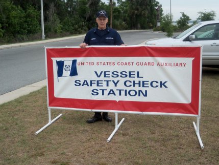 Vessel Safety Check Station banner