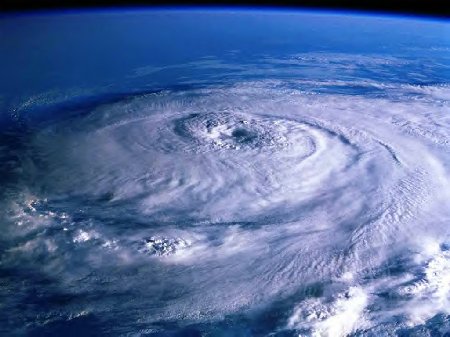 Hurricane as seen from Space