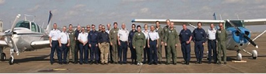 Flotilla 6-12 air crew and planes