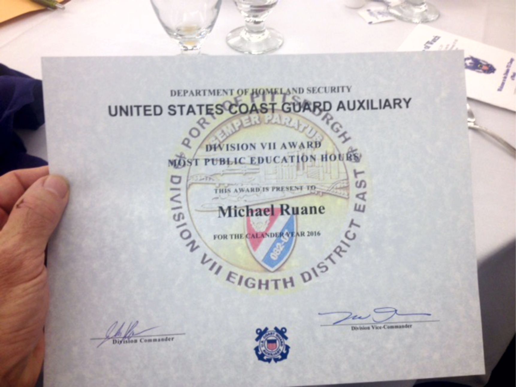 VFC Mike Ruane Award