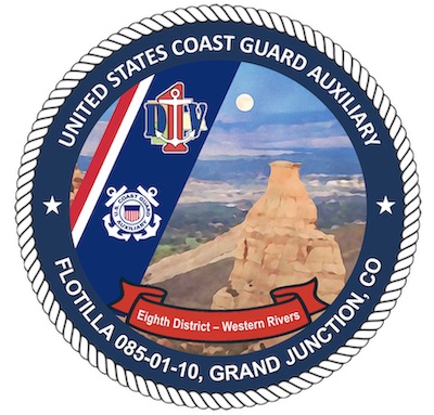 Official Seal of Flotilla 1-10, District 8WR