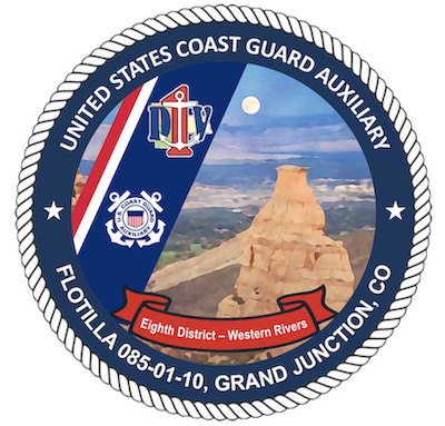 Flotilla 085-01-10 Grand Junction, Colorado unit emblem