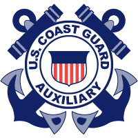 U.S Coast Guard Aux logo