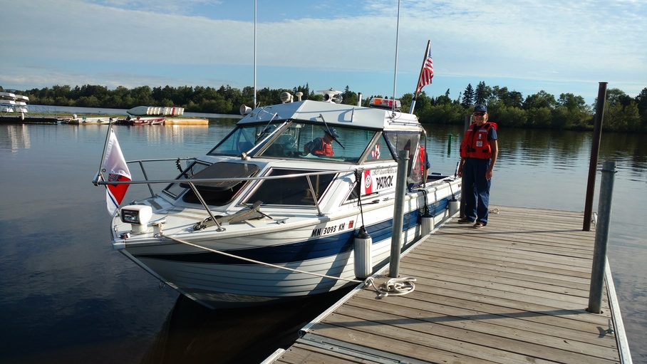 Boat crew ready for training patrol