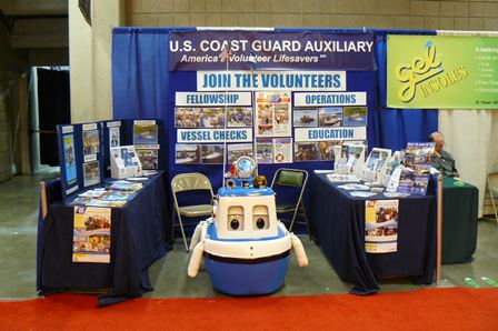 Coastie at the 2013 Fargo Boat Show