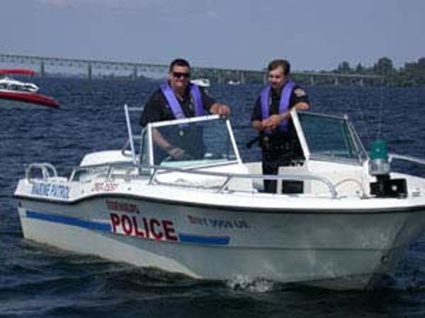 Ogdensburg Police Boat