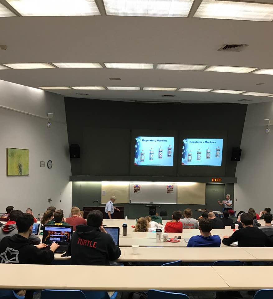 SUNY Osewgo Students at ABS Class