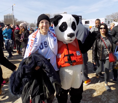 again PFD panda at 2020 polar plunge Chicago! 
